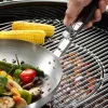 GEFU 89250 wok panna 30 cm nerūsējošais tērauds ar nepiedegošu pārklājumu, indukcijai piemērota, cepeškrāsnī līdz 200°C, nepiloša liešanas mala