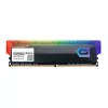 GEIL 16GB DDR4 3600MHz UDIMM RGB atmiņas modulis, CL18, PC4-28800, Orion RGB sērija, melns siltuma izkliedētājs