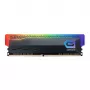 GEIL 16GB DDR4 3600MHz UDIMM RGB atmiņas modulis, CL18, PC4-28800, Orion RGB sērija, melns siltuma izkliedētājs