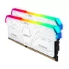 Geil Gemini RGB 64GB komplekts (2x32GB) 6000MHz DDR5 galddatora spēļu atmiņa - balta