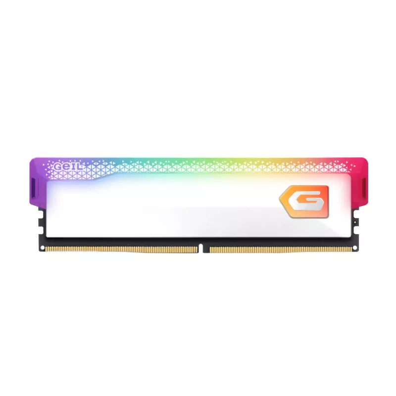 GeIL Orion V RGB 16GB 6000MHz DDR5 galddatoru spēļu atmiņa - balta