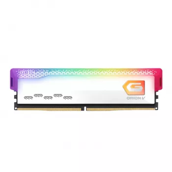 GeIL Orion V RGB 16GB 6000MHz DDR5 galddatoru spēļu atmiņa - balta