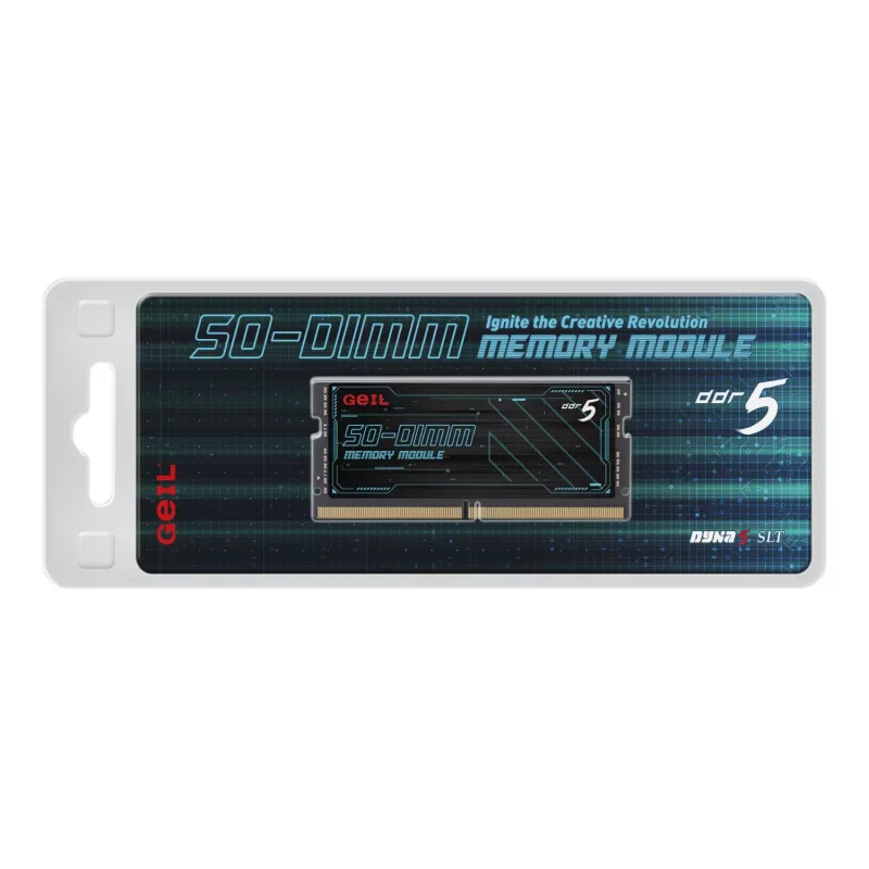 GeIL Pristine 16GB DDR5 5600MHz SODIMM klēpjdatora atmiņa