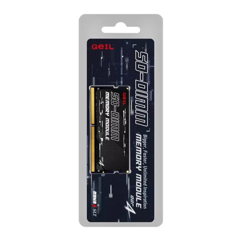 GeIL Pristine 8GB DDR4 3200MHz SODIMM piezīmjdatora atmiņa, PC4-25600, CL22, 1.2V