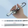 Gembird 7 portu USB 3.2 Gen 2 centrmezgls - 6x USB-A 2.0 + 1x USB-A 3.2, sudraba