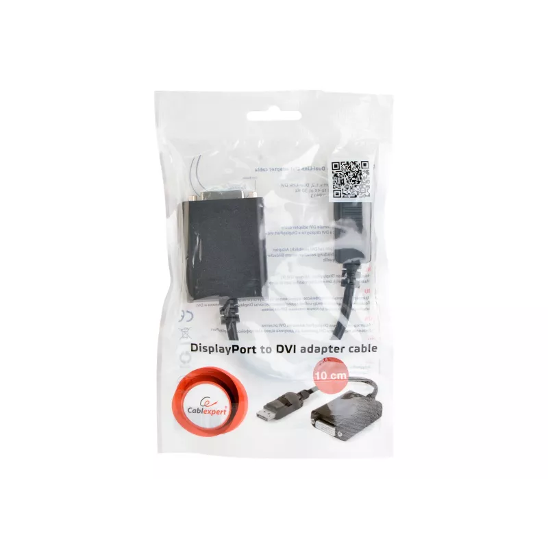 Gembird Cablexpert DisplayPort uz DVI-D adapteris (vīrišķais)