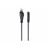 GEMBIRD Cablexpert PC-184-VDE strāvas vads, C7, VDE apstiprināts, melns, 1,8 m