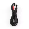 Gembird CCA-458-5M Audio kabelis 3,5 mm ligzda uz 2x RCA vīrietis-vīrietis 5 m