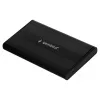 Gembird EE2-U2S-5 ārējais USB 2.0 korpuss 2.5 inch SATA HDD/SSD, alumīnijs, melns