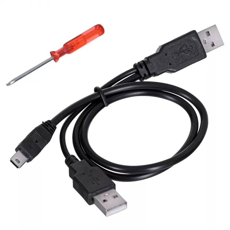 Gembird EE2-U2S-5 ārējais USB 2.0 korpuss 2.5 inch SATA HDD/SSD, alumīnijs, melns
