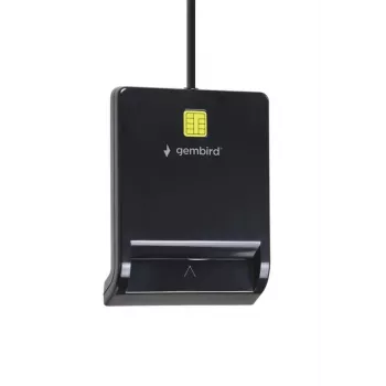 Gembird FD2-SCR universāls USB viedkaršu lasītājs, melns