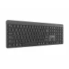 Gembird KB-WPS-03 divu režīmu Pro-Business plāna bezvadu tastatūra, 2.4G + Bluetooth, US izkārtojums, melna