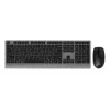 Gembird KBS-WPS-02-CYRL bezvadu tastatūras un peles komplekts, 2.4G + Bluetooth, krievu kirilicas izkārtojums, melns