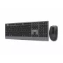 Gembird KBS-WPS-02-CYRL bezvadu tastatūras un peles komplekts, 2.4G + Bluetooth, krievu kirilicas izkārtojums, melns