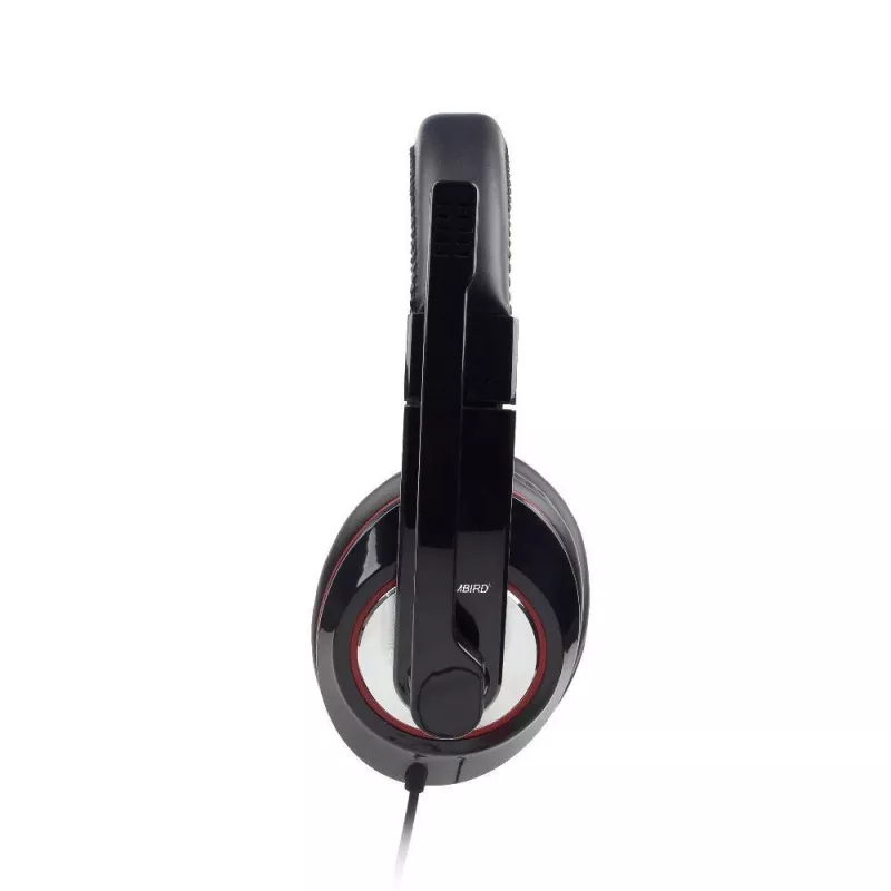 Gembird MHS-001 Stereo austiņas ar skaļuma regulēšanu, vadu, pāri ausīm, melnas