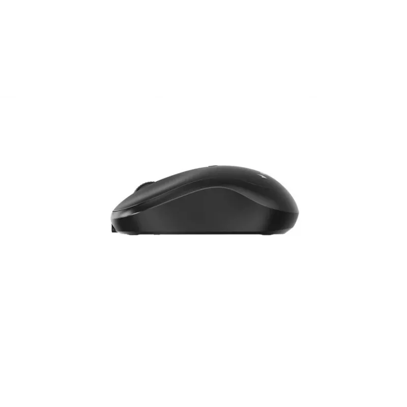 Gembird MUSW2-4B-01 Divu režīmu bezvadu pele (2.4 GHz + Bluetooth 5.0) ar 1600 DPI optisko sensoru, 4 pogām, abpusēja, melna