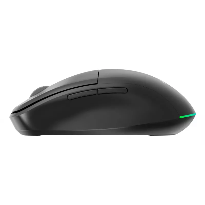Gembird MUSW2-6B-01 Divu Režīmu Bezvadu Pele, 2.4 GHz + Bluetooth 5.0, 1600 DPI, 6 Pogas, Melna