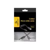 Gembird USB 2.0 kabelis USB-A uz Micro-USB-B 0,6m Melns Spirālveida