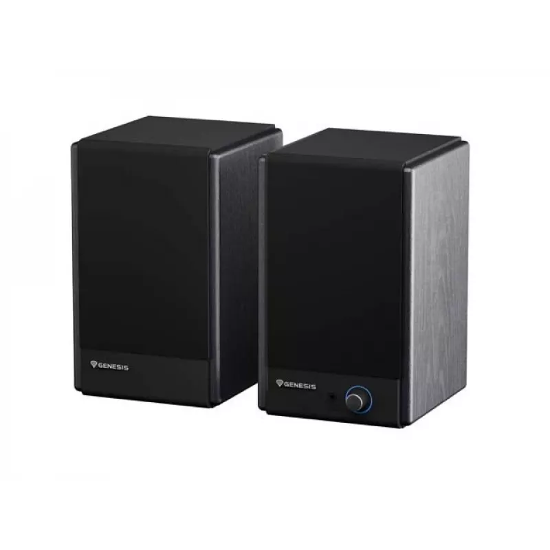 Genesis Arsen 402BT NGS-2415 galda skaļruņi, 2.0, 60 W, Bluetooth 5.3, melni
