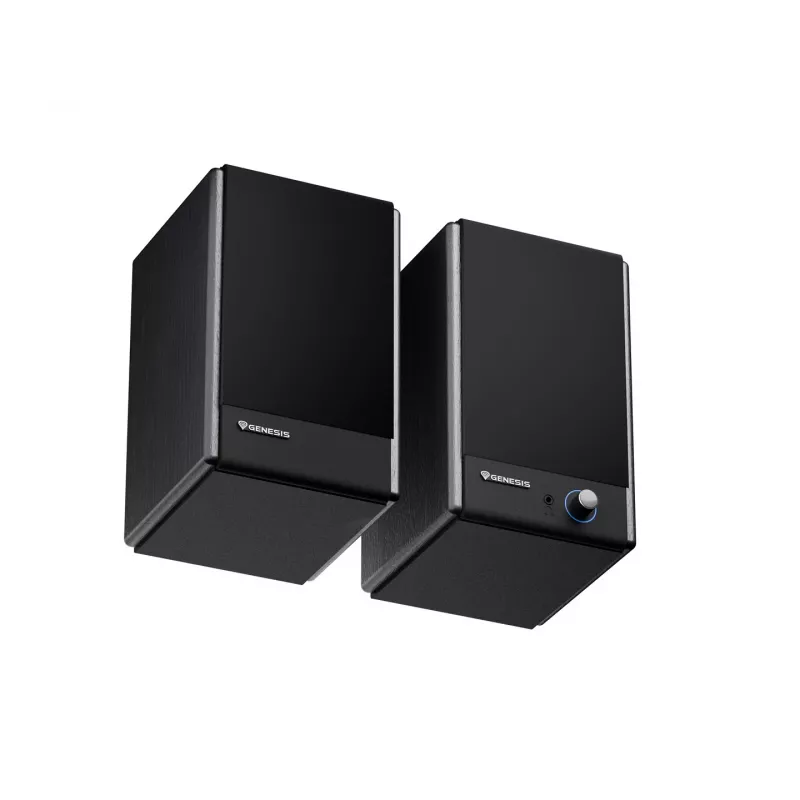 Genesis Arsen 402BT NGS-2415 galda skaļruņi, 2.0, 60 W, Bluetooth 5.3, melni