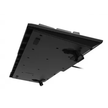 GENESIS Rhod 500 RGB spēļu tastatūra - membrānas, spāņu QWERTY, melna/pelēka