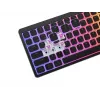 GENESIS Thor 430 TKL bezvadu mehāniskā spēļu tastatūra, Outemu Red slēdži, RGB fona apgaismojums, trīskāršais režīms (USB-C/2.4GHz/Bluetooth), ASV angļu QWERTY, melna