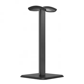 GEQUDIO GH-40 Universāls austiņu turētājs - stiprinājums zem galda ar skavu, 360° grozāms, melns