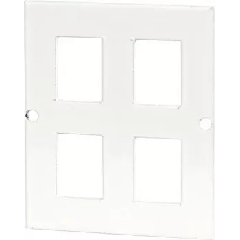 GETFORT 12-portu Cat.5e UTP 10 collu komutācijas panelis, RJ45, 1U, melns