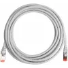 GETFORT Cat.6A S/FTP LSOH Ethernet ielāpu kabelis 5m pelēks