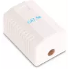 GETFORT GF-1G5EFTP Ekranēts virsmas montāžas RJ45 Cat.5e modulis, balts