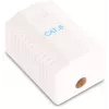 GETFORT GF-1G6UTP virsmas montāžas RJ45 Cat.6 UTP tīkla kontaktligzda, balta