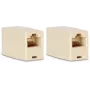 GETFORT GF-2G5E-BL-UTP RJ45 Cat.5e inline savienotājs sievišķais uz sievišķo UTP gaiši pelēks