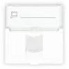 GETFORT GF-2MOD-1G 2 moduļu RJ45 datu modulis 45x45mm Cat.6 UTP balts