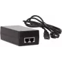 GETFORT GF-48D1000 48W pasīvais PoE injektora adapteris, 100-240V AC uz 48V DC, 10/100 Mbps, 2x RJ45, saderīgs ar IEEE 802.3af/at