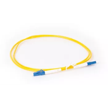 GETFORT GF-LULUS5 vienmoda LC/UPC uz LC/UPC simpleksais optiskais šķiedras kabelis, 5m, 9/125µm, dzeltens