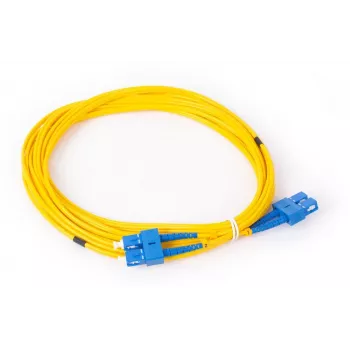 GETFORT GF-SUSUD3 vienmoda optiskās šķiedras savienotājvads SC/UPC līdz SC/UPC duplekss 3m LSZH