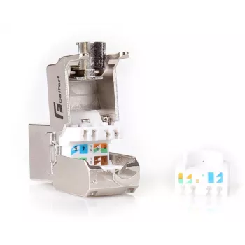 GETFORT KGF-5EFTP-NT Cat.5e FTP bezinstrumentu Keystone Jack modulis