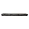 GETFORT PGF-6FTP24-B6 Patch Panel FTP Cat.6 24-Port 19-inch 1U Melns