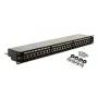 GETFORT PGF-6FTP24-B6 Patch Panel FTP Cat.6 24-Port 19-inch 1U Melns