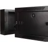 GETFORT WGF04-65EH-DGB 19 inch 4U sienas stiprinājuma skapis, divu sekciju, 600x550 mm, melns