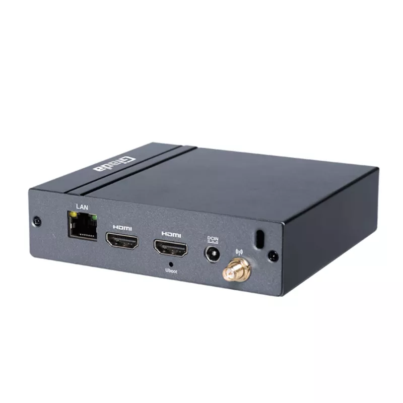 Giada DN24 Raspberry Pi Dual-HDMI ARM multivides atskaņotājs (CM4 Lite | 2GB | 32GB eMMC)