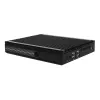 Giada F109D bezventilatoru iebūvētais dators ar Intel Celeron J4125, 8GB RAM, diviem GbE, trīskāršu displeju, VESA stiprinājumu, melns
