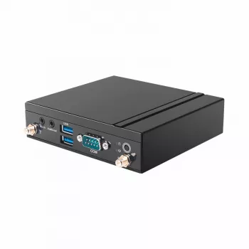 Giada VM23 bezventilatoru 4K digitālās signālierīces multivides atskaņotājs - Intel Celeron J3160, 4GB RAM, 64GB SSD, Dual HDMI, DisplayPort, Dual GbE, VESA stiprinājums
