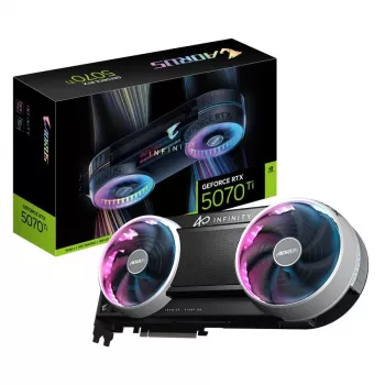 Gigabyte AORUS GeForce RTX 5070 Ti INFINITY 16GB GDDR7 videokarte