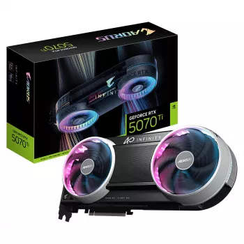Gigabyte AORUS GeForce RTX 5070 Ti INFINITY 16GB GDDR7 videokarte