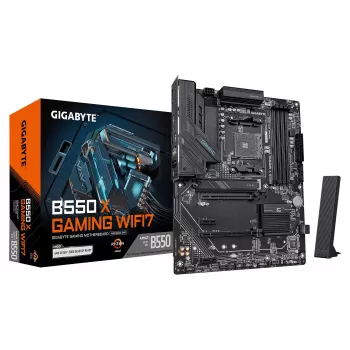 Gigabyte B550 X GAMING WIFI7 mātesplate AMD AM4, DDR4, Wi-Fi 7, M.2, HDMI