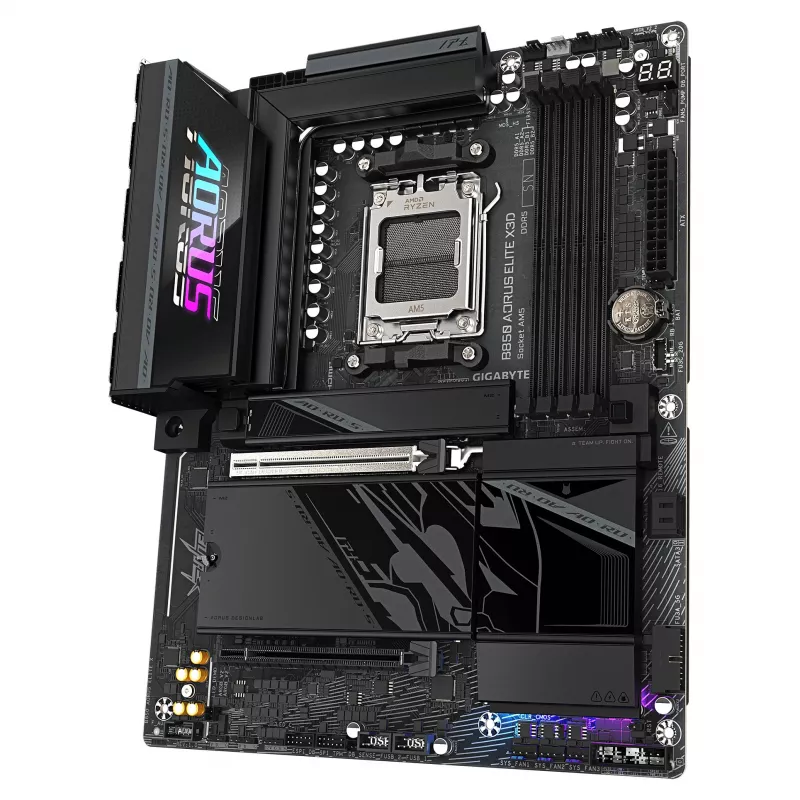 GIGABYTE B850 AORUS ELITE X3D AM5 ATX mātesplate, DDR5, 4xDIMM, HDMI, 2.5GbE, Wi-Fi 6E