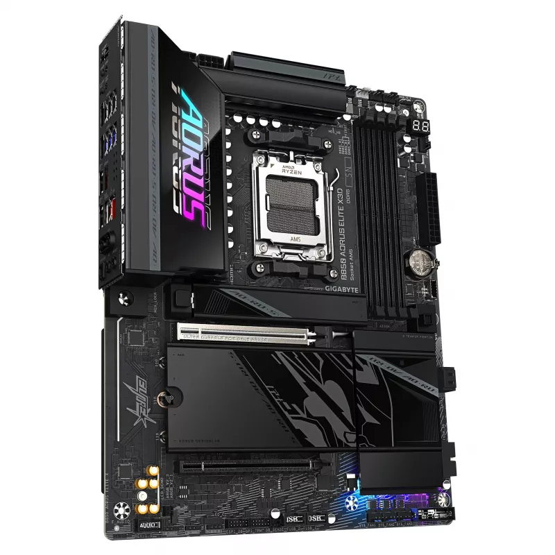 GIGABYTE B850 AORUS ELITE X3D AM5 ATX mātesplate, DDR5, 4xDIMM, HDMI, 2.5GbE, Wi-Fi 6E