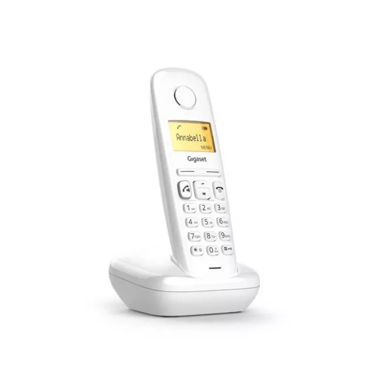 Gigaset A270 DECT bezvadu telefons balts