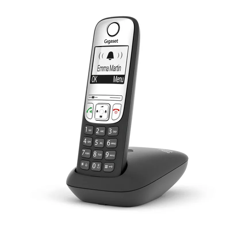 Gigaset A690 DECT bezvadu telefons Melns